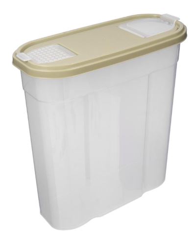 Банка для сыпучих продуктов BERGEN 4л пепельный жемчуг